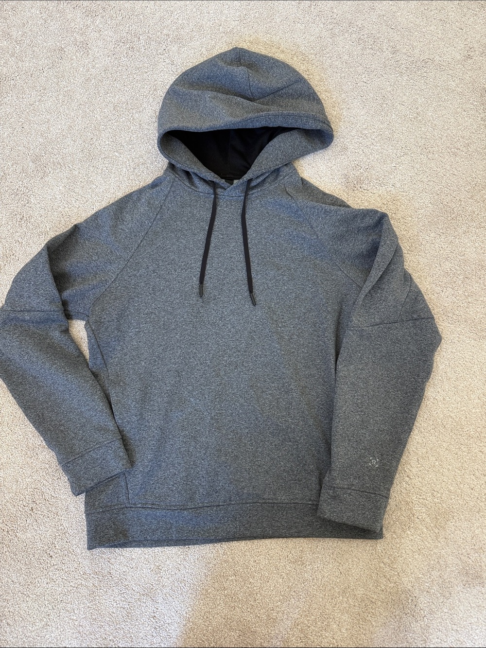 lululemon athletica Men's Heather Gray Hooded Sweatshirt
